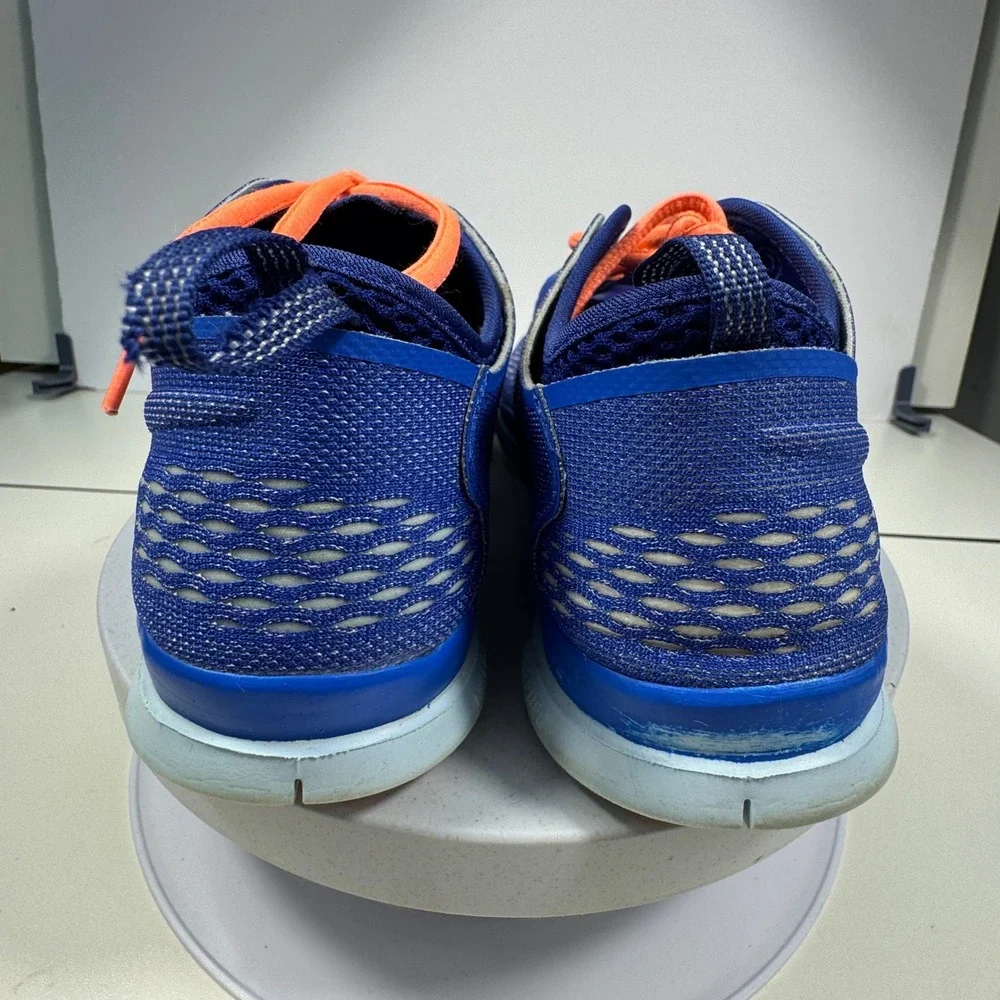 Nike Free TR‎ Fit 4 Womens Training Shoes 8 Blue Orange Cross Training